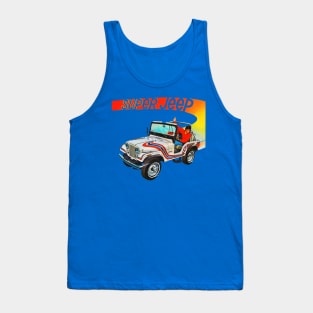 1973 Jeep CJ Vintage Ad Tank Top